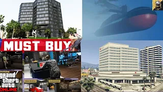 TOP 4 THINGS EVERY GTA 5 ONLINE PLAYER NEEDS TO OWN! (2022)