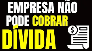 DÍVIDA COM MAIS DE 5 ANOS (PRESCRITA) NÃO PODE SER COBRADA EXTRAJUDICIALMENTE