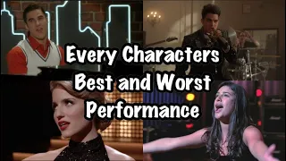 Glee- Best and Worst Song for Every Character