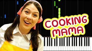 COOKING MAMA: The Musical by Random Encounters [Synthesia Piano Tutorial]