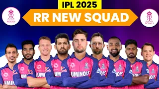 IPL 2025 | Rajasthan Royals (RR) New Squad | RR Team Squad 2025