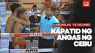 Kapatid ni Angas ng Cebu? Riel Gabunilas vs Jonel Dejamo Boxing Full Fight