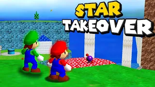 The Mario 64 mod where the stars take over, idk I've never played it