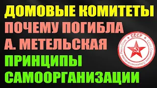 Домовые комитеты и принципы самоорганизации