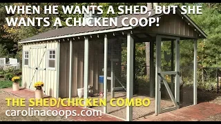 Custom Shed/Chicken Coop — Part 2: The Walk-Through