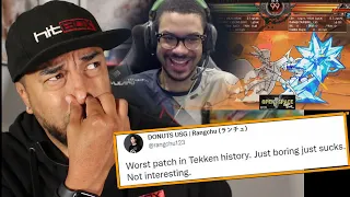 Sonic Fox most DISRESPECTFUL Combo | Tekken 7 New Patch Arguments | Punk says the EU is P.U.