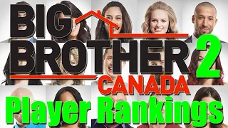 Big Brother Canada 2 - Player Rankings