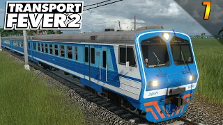 Електричка між 3 містами | гра Transport Fever 2 Українською | #7