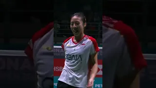 Funniest rallies! An Se Young vs Yeo Jia Min | Malaysia Open 2024 QF #shorts #badminton #asy