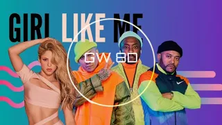 Black Eyed Peas 🎧 Shakira GIRL LIKE ME 🔊VERSION 8D AUDIO🔊 Use Headphones 8D Music Song