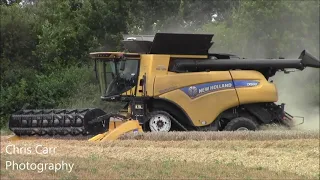 New Holland CR9.90 & 35Ft header (in HD) 2021