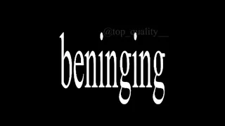 In the beninging