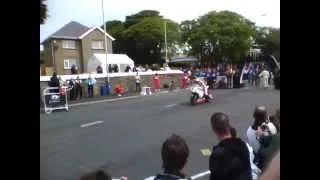 Isle of Man TT 2012 Superbike Race Start Line AAA John McGuinness Guy Martin Cameron Donald