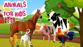 Meet the animals | Amazing Animals Around the World for Kids| Pet Farm Wild Animals @kahaniyaanwali