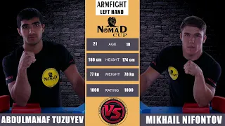 Abdulmanaf Tuzuyev VS Mikhail Nifontov left hand