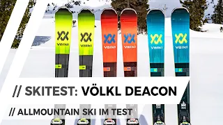 SKITEST: Völkl DEACON Allmountain-Ski Serie // DEACON 84, DEACON 80 & DEACON 79 im Vergleich