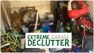 EXTREME GARAGE DECLUTTER 2022/ Garage clean with me