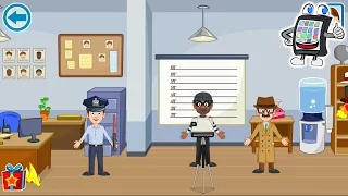 MY TOWN: POLICE STATION | App for Kids | Police Game