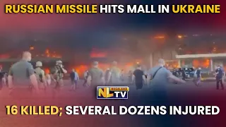 RUSSIAN MISSILE HITS MALL IN UKRAINE - SEVERAL KILLED