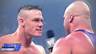 John Cena makes a huge debut against Kurt Angle