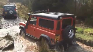 Green Laning Strata Florida Wales Defenders & Discovery