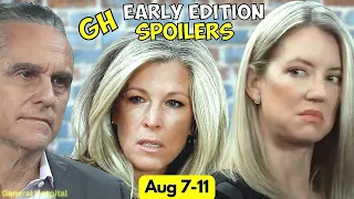 General Hospital Early Edition Spoilers: Carly Rejects Sonny as Nina Makes Plans! August 7-11 #gh