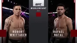 EA UFC 2 - Robert Whittaker vs. Rafael Natal (UFC 197 Prediction)