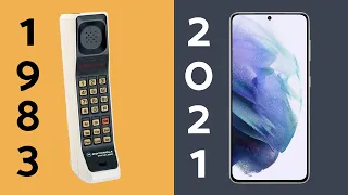 Evolution of Mobile Phones 1983-2020