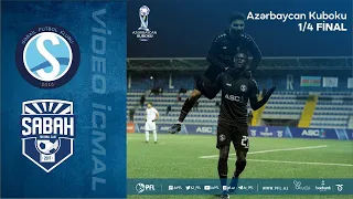 Azərbaycan Kuboku 2022/2023 1/4 final ilk oyun "Səbail" 3-2 "Sabah"