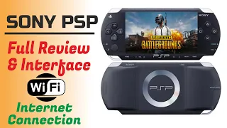 psp interface and connect wifi