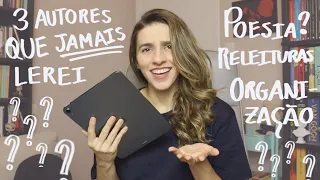 Perguntas e respostas! | Leitura, organização e aleatoriedades | Paloma Lima