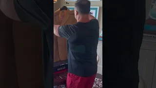 Unboxing greatness👏 Zach Thomas' first look at his Gold HOF Jacket!