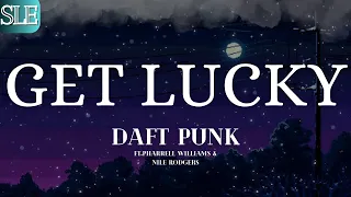 [5 HOURS] GET LUCKY - Daft Punk ft.Pharrell Williams & Nile Rodgers (Lyrics)