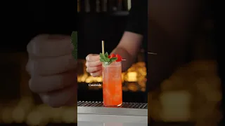 Courtside: An easy drinking strawberry, raspberry, vodka cocktail