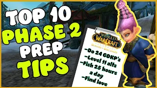 Top 10 Preparation Tips for Phase 2 | Season of Discovery