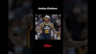 NBA players before And after tattoos part 3 #edit #nba #shorts