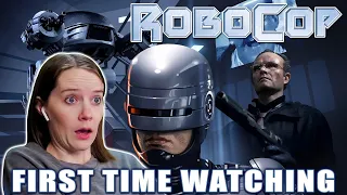 FIRST TIME WATCHING | RoboCop (1987) | Movie Reaction | I'd Buy That For A Dollar!