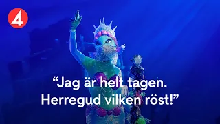 Publiken i chock efter Sjöjungfruns framträdande i Masked Singer Sverige