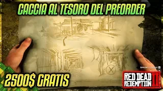 COME COMPLETARE LA CACCIA AL TESORO DEL PREORDINE DI RED DEAD REDEMPTION 2 ITA [2500$ GRATIS]