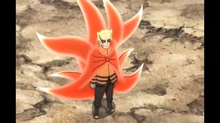 Baryon Naruto vs Isshiki fight scene