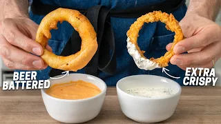 Onion Rings 2 Ways