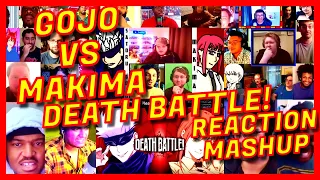 GOJO VS MAKIMA: DEATH BATTLE! - REACTION MASHUP - JUJUTSU KAISEN VS CHAINSAW MAN - [ACTION REACTION]