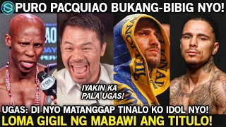 Ugas: Puro Pacquiao Bukang Bibig nyo | Ugas Napikon na | Loma Gigil Bawiin ang Titulo!