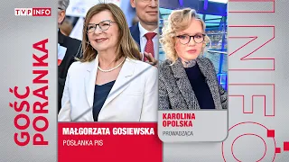 Małgorzata Gosiewska: Bruksela uderza w naszą suwerenność | GOŚĆ PORANKA