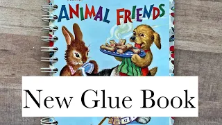 New Gluebook | 3 For Sale | #gluebooks #collage #gluebooks #craft #alteredbook #alteredgluebook