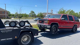 💥LIVE💥 Day in the life of a Tow Truck Driver | Towing A GMC Yukon