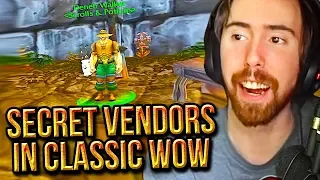 Asmongold Reacts To Hidden & Secret Vendors in WoW Classic - MadSeasonShow