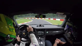 Nurburgring Supersonic taxi lap in 991.2 GT3 RS with Kevin Estre