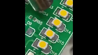 soldering smd led Hand soldering Techniques #JLCPCB #led #soldering