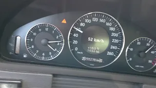 Mercedes-Benz CLK 270 CDI remapped/chip 0-100km/h acceleration